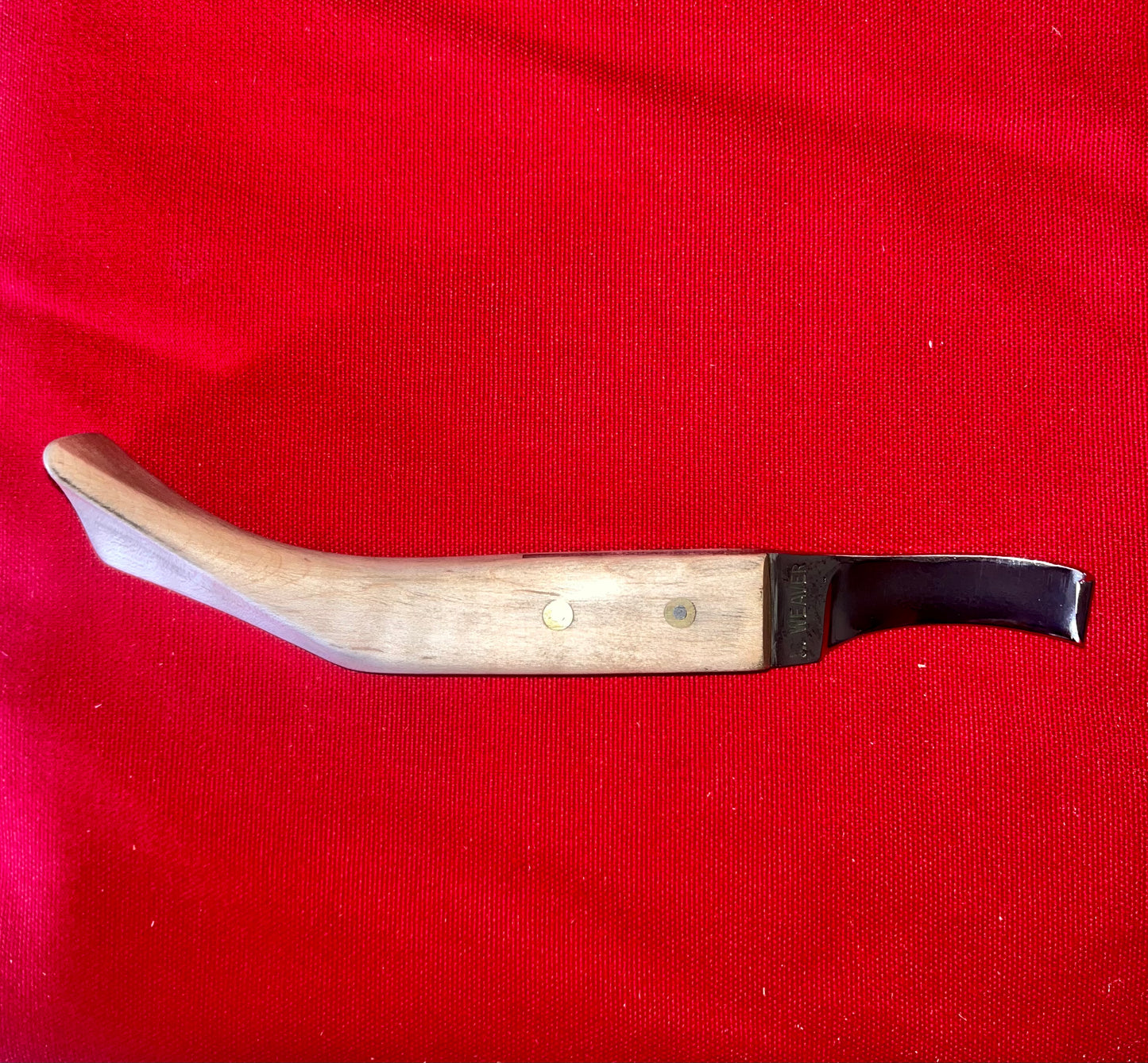 Left Hand Narrow Blade Hoof Knife